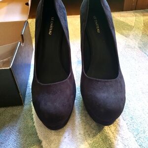 Le Chateau stilettos, size 10, black